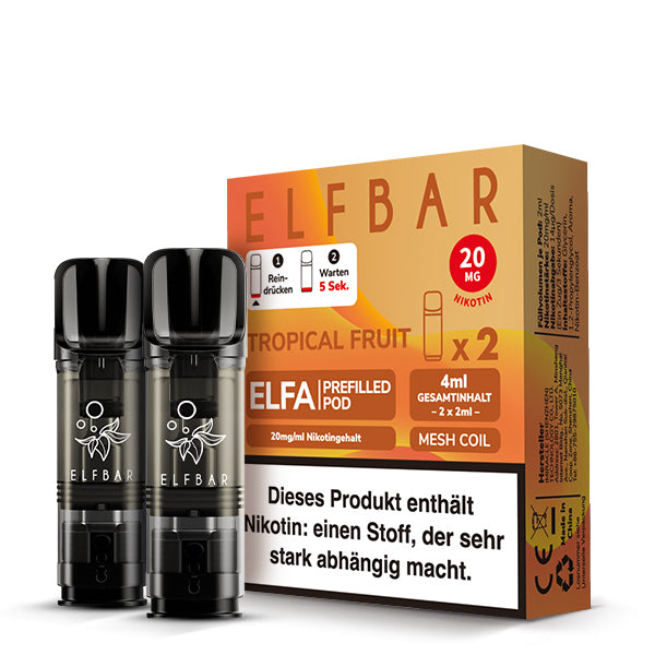 ELFBAR ELFA Pods 20mg Tropical Fruit