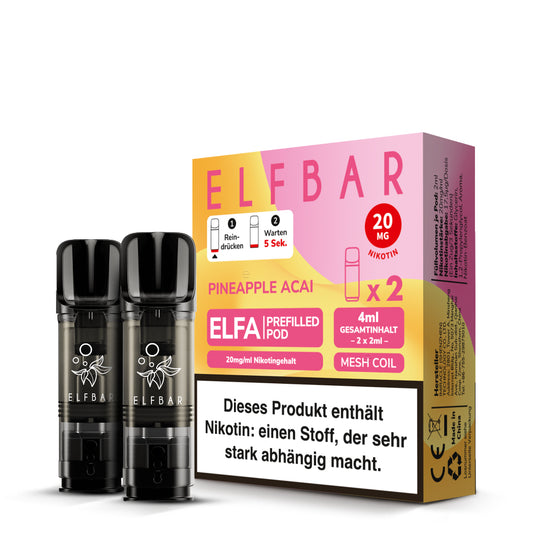 ELFBAR ELFA Pods 20mg Pineapple Coconut