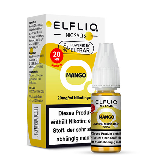 Elfbar Elfliq Nikotinsalz Liquid Mango 20 mg