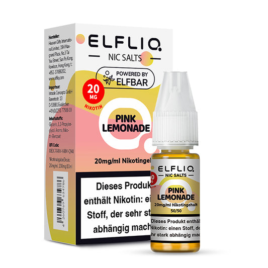 Elfbar Elfliq Nikotinsalz Liquid Pink Lemonade 20 mg