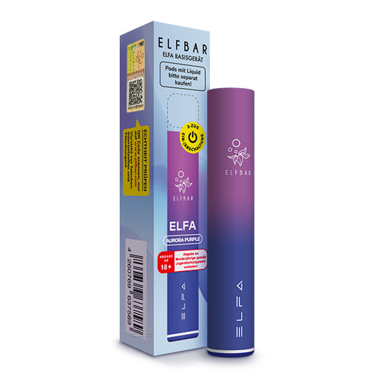 ELFBAR ELFA Basisgerät – Aurora Purple