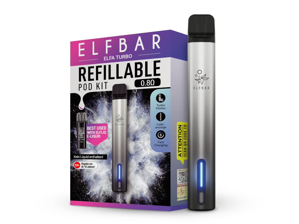 ELFA Turbo Pod Kit 550 mAh Akku