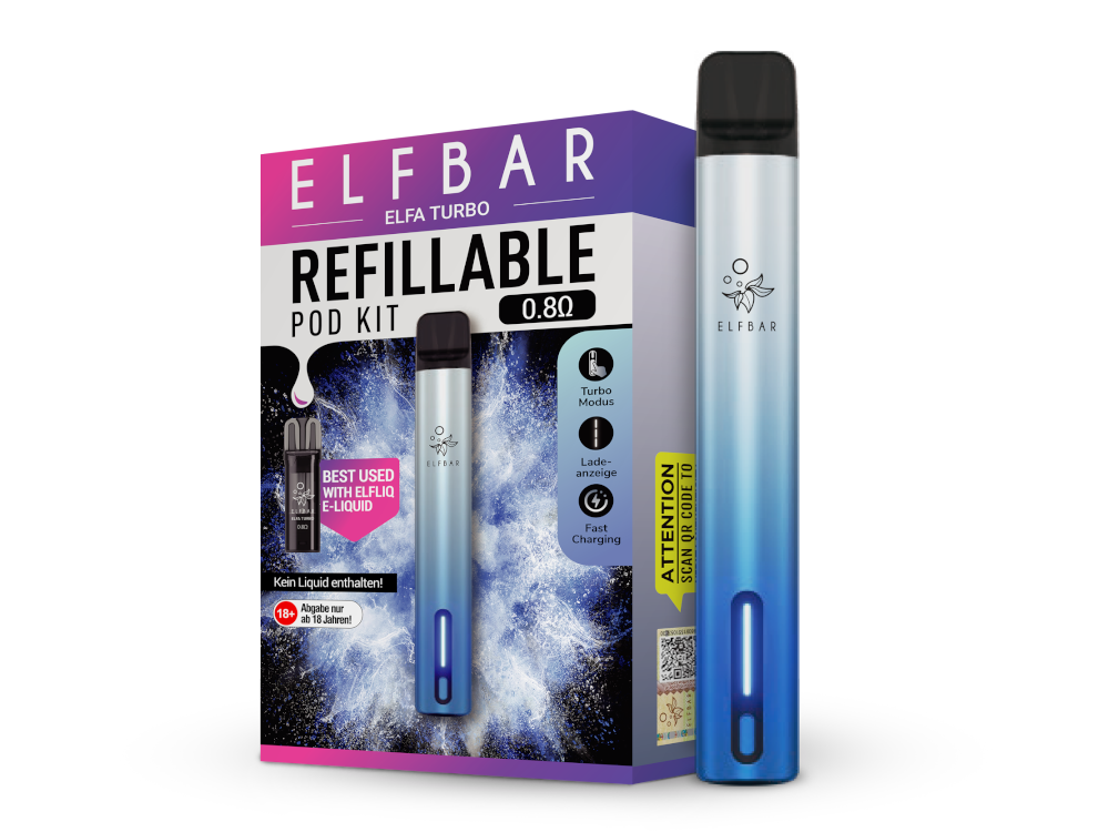 ELFA Turbo Pod Kit 550 mAh Akku