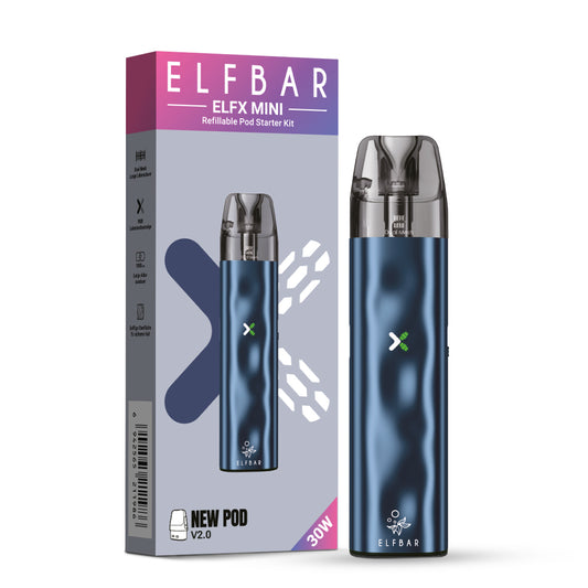 ELFBAR ELFX MINI Pod Kit - Ocean - 1000 mAh