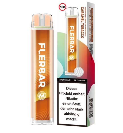 Flerbar M – Caramel Tobacco 20mg