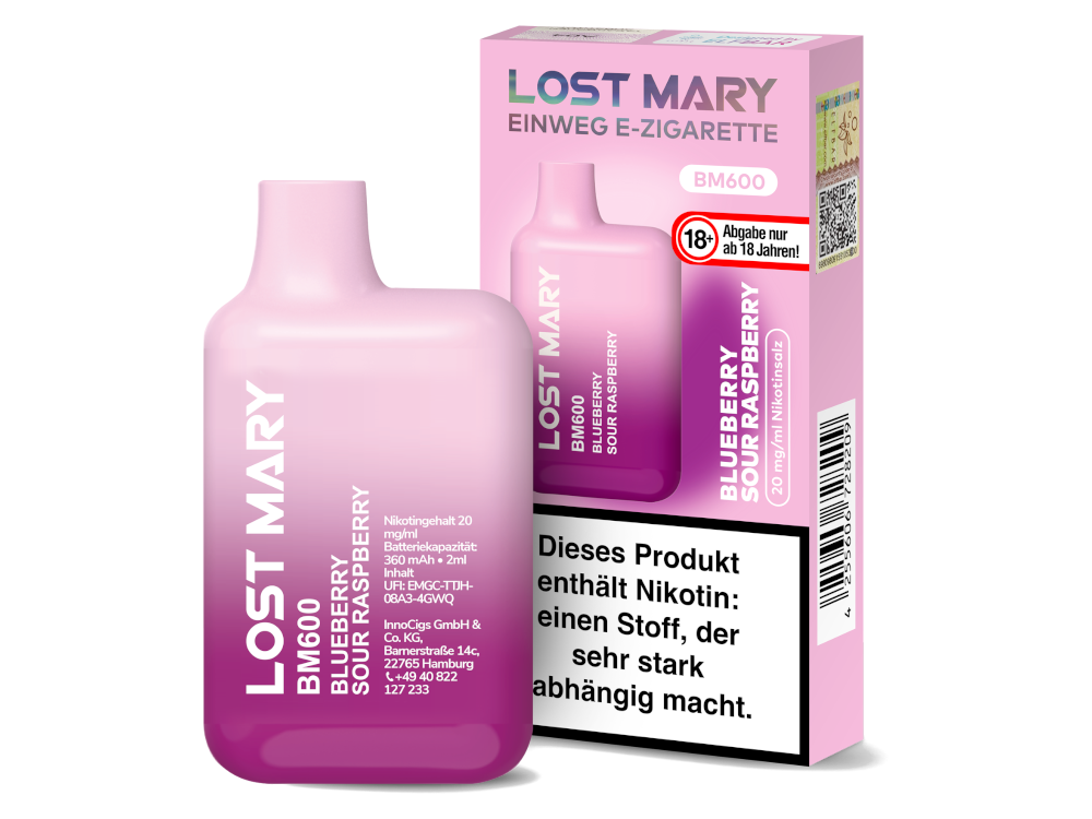 Elfbar Lost Mary BM600 E-Zigarette
