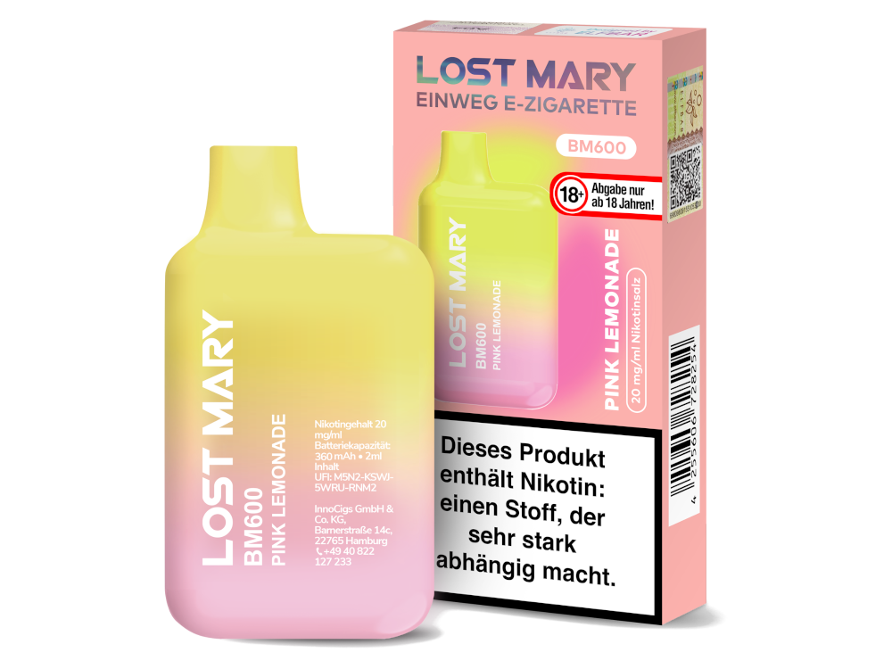 Elfbar Lost Mary BM600 E-Zigarette