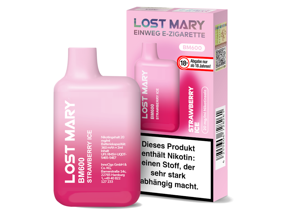 Elfbar Lost Mary BM600 E-Zigarette